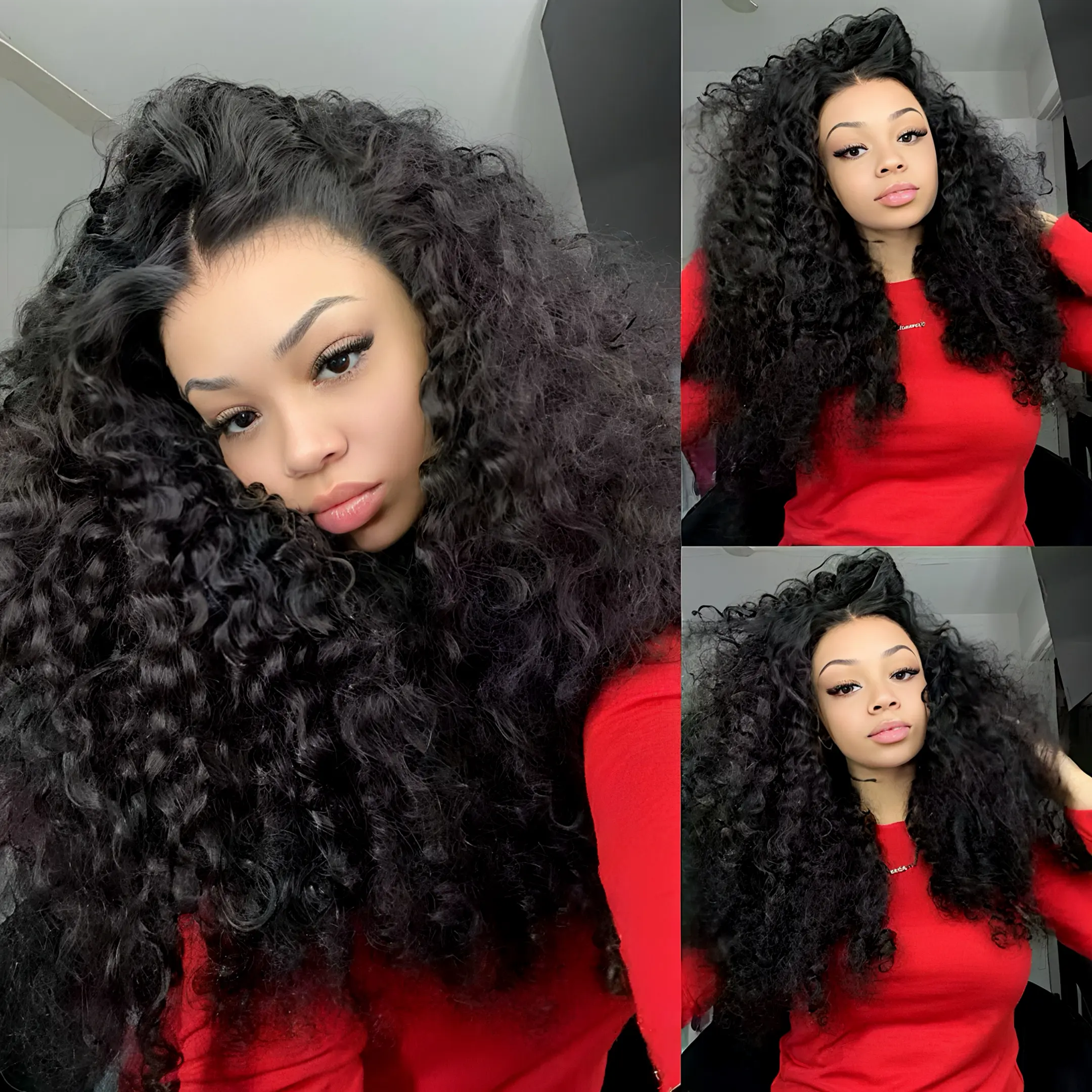 [Super Deal] BGMgirl Burmese Curly 9x6 T-part Lace Glueless Spiral Ends Wear Go Draw-strings Wig 180% Density Fluffy Look Pre-Bleached Tiny Knots Pre-Plucked Natural Hairline Human Hair Wig Beginner Friendly summer outfits back to school