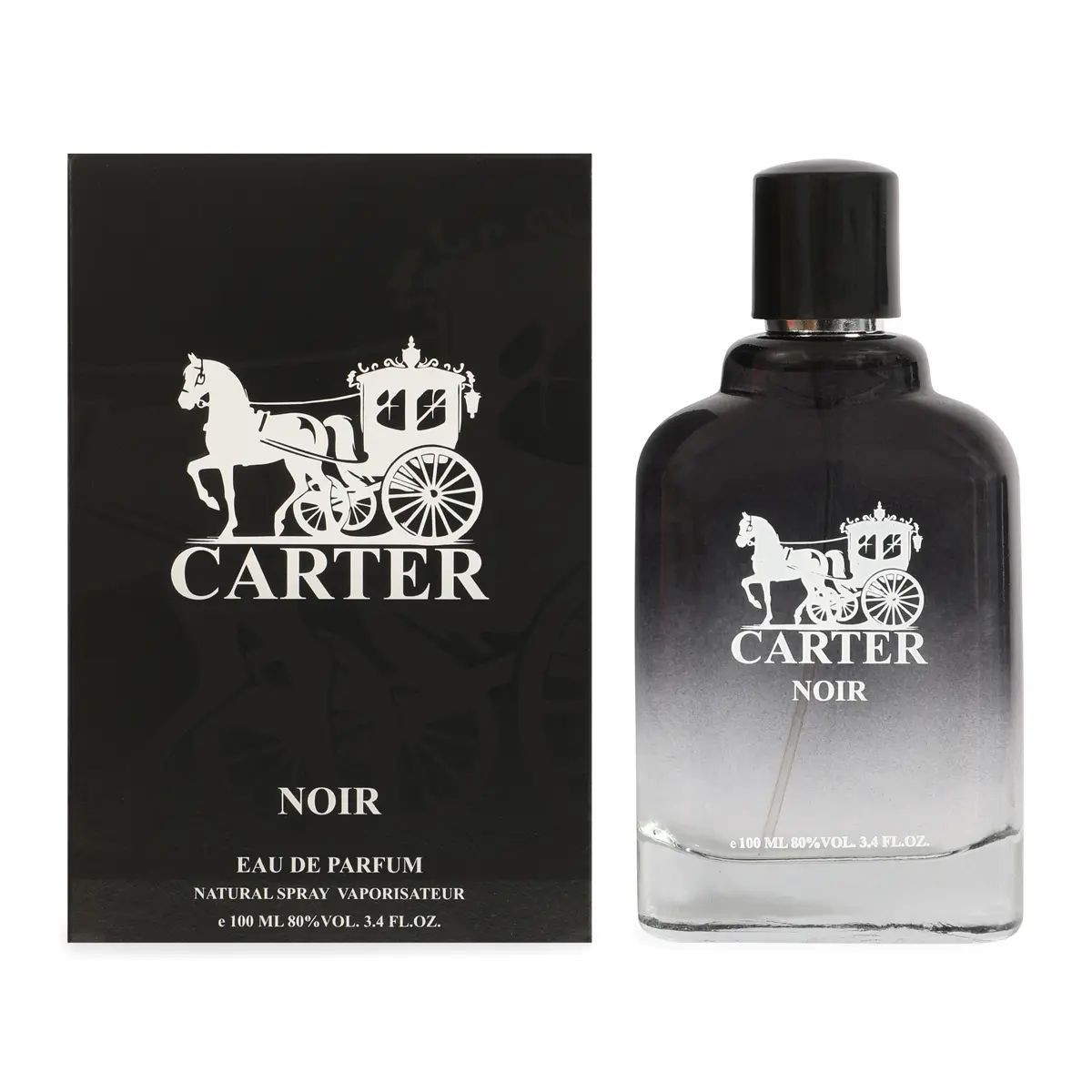 EBC Carter Noir Eau De Parfum Natural Spray for Men 100Ml 3.4fl.oz.