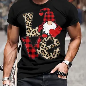 Men's 3D Fashion T-shirt, Casual Round Neck, Polyester, Printed Pattern, Regular Pattern, Knitted Fabric, Novelty Clothing # SkinBarrier # Athleisure # EverydayWear # Workwear #  SustainableFashion # PreppyStyle # VintageArmani # ComfyWear # Streetwear #