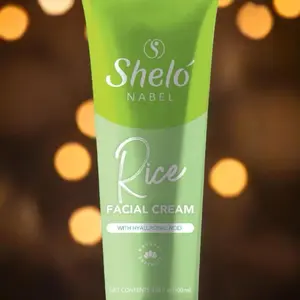 Shelo Nabel Rice Facial Cream 100ml - Moisture Hydrating Facial Cream for Skin Repair & Restoring Hydration - Moisturizing, Hydrate, Restore