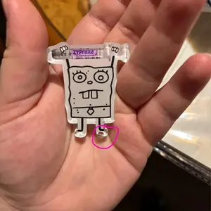 Doodle Bob Zyprexa- Badge reel, RN, ED, Psych, healthcare, work accessory