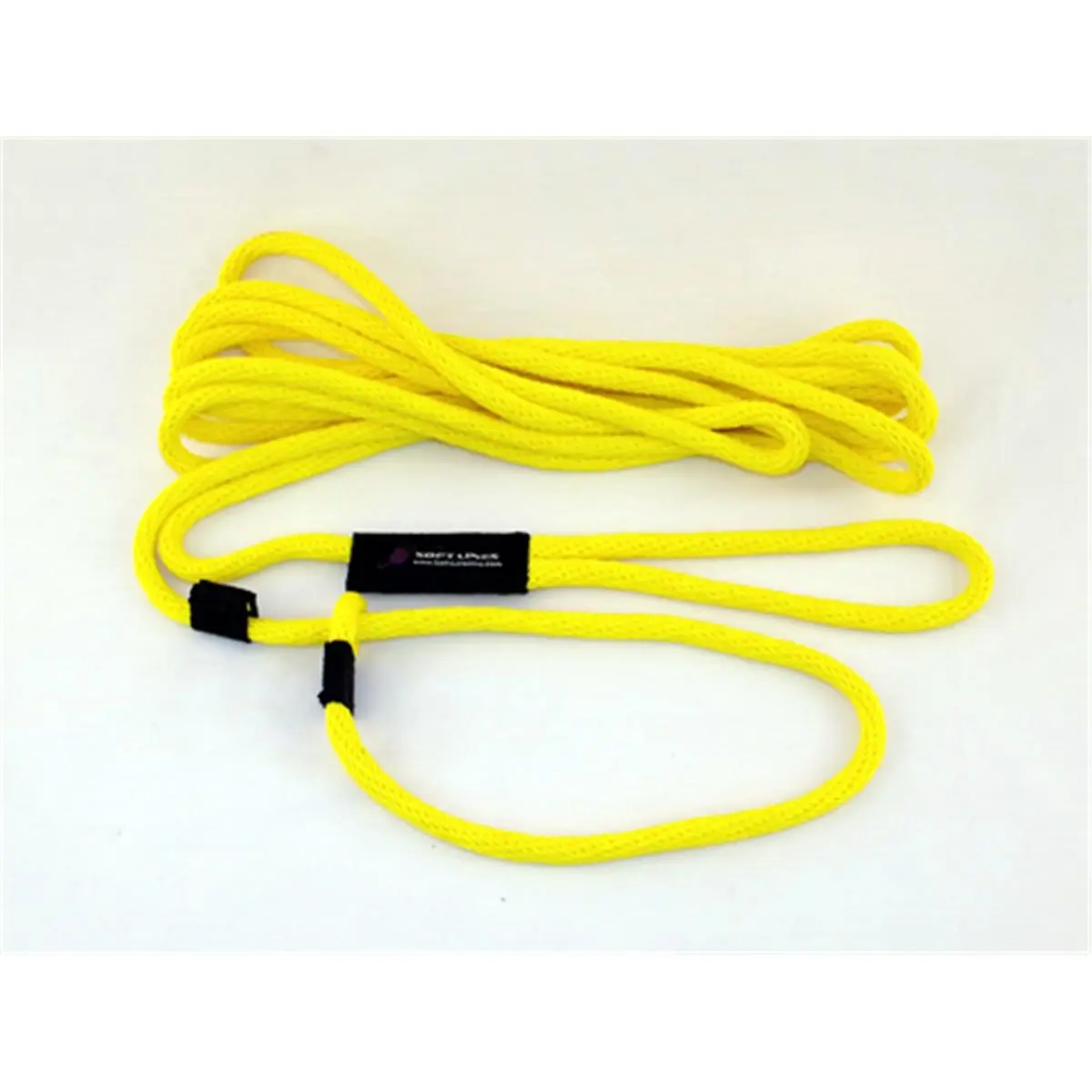 212 MAIN Polypropylene Floating Dog Swim Slip Leash, 0.25 In Diameter x 50 Ft, Yellow, Hands Free, No Tangle, Safe Floating Design, Hands Free Leash, No Tangle Leash
