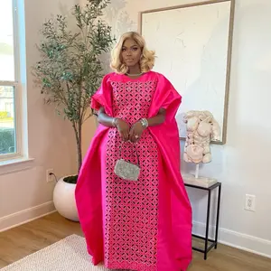 Crystal Bloom Boubou - Elegant Design with Unique Features and High-Quality Materials Traditional Elegance Womenswear