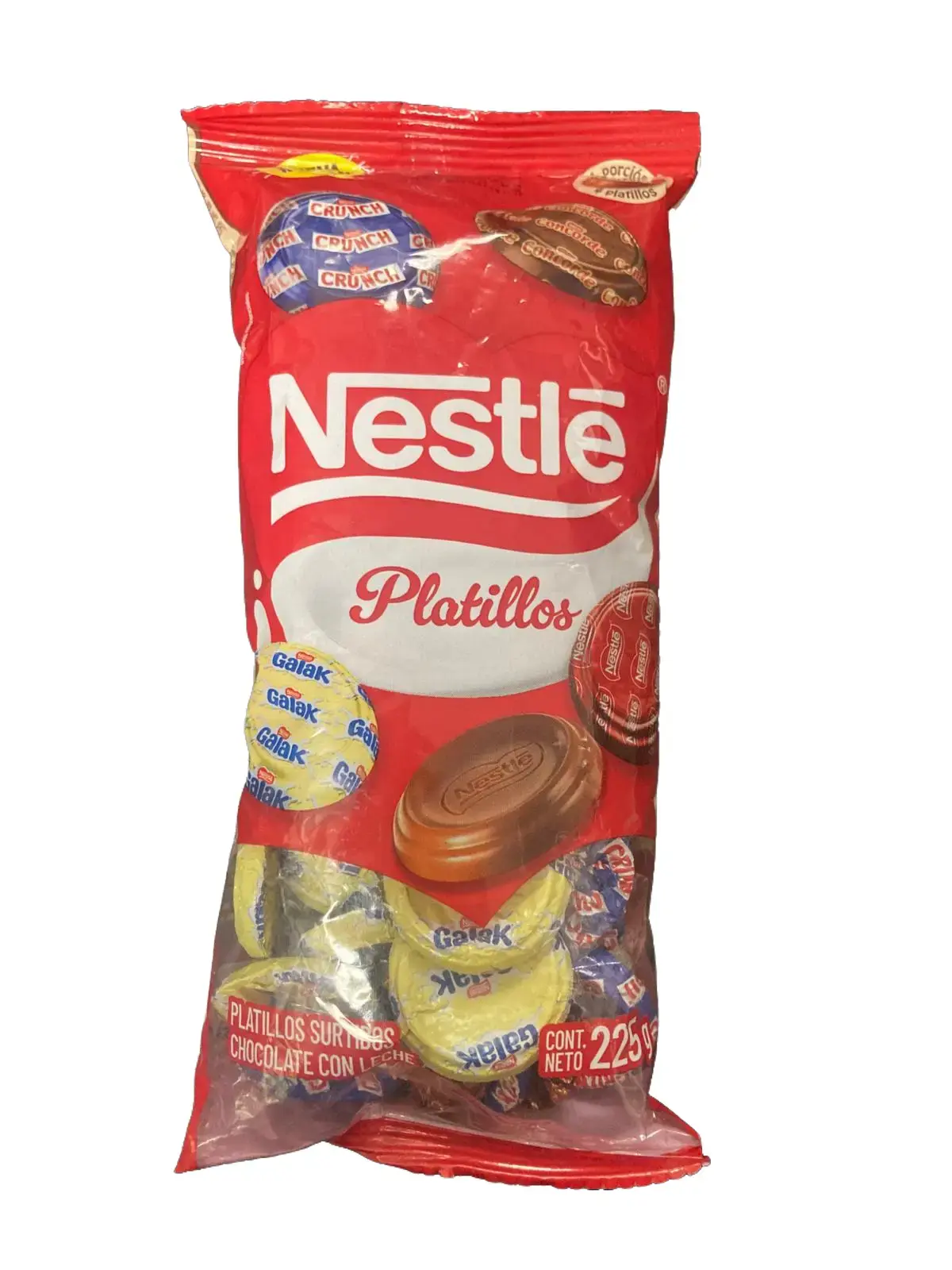 PLATILLOS SURTIDOS CHOCOLATE CON LECHE 225 G