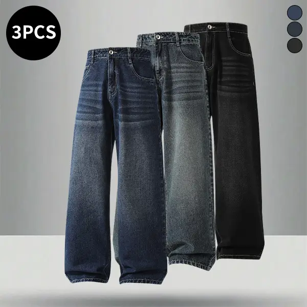 Deep Blue + Vintage Blue + Black & Gray