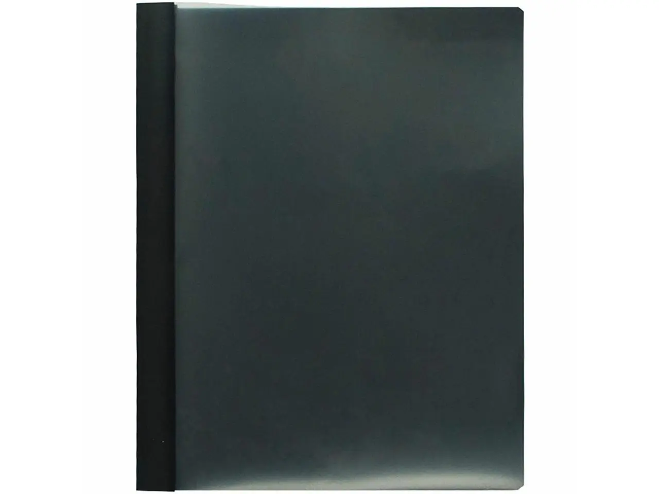 Business Source Report Covers Clear Front 1/2" Cap 8-1/2"x11" 25/BX BK 78512