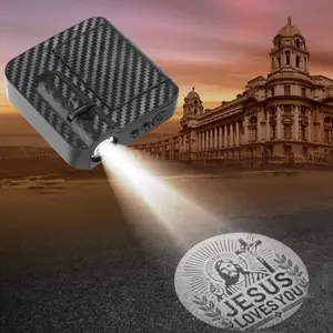 Jesus Car Door Projector Light – Auto On/Off Smart Sensor | Lights Up When You Open the Door | Faith-Based Welcome Light | Christian Gift for Believers | Inspiring Bible Verse LED for Night Driving Safety & Style truck stuff rock lights