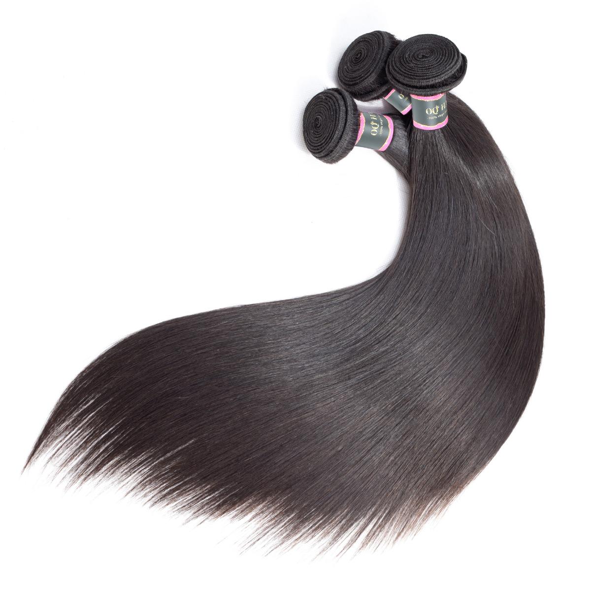 OQ HAIR Straight Hair Bundles Brazilian 100% Unprocessed Virgin Human Hair Straight Weave Bundles Deals OQ HAIR Straight Hair Bundles Brazilian 100% Unprocessed Virgin Human Hair Straight Weave Bundles Deals