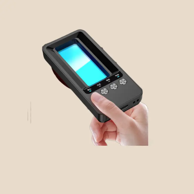 Multi-Functional Wireless Hidden Camera Detector - Sturdy High-Sensitivity Infrared Sensing GPS Electronic Scanner with Intelligent Detection System, Compact Privacy Protection Safety Tool for Privacy-Conscious Individuals, Hotel Rooms & Business Trips