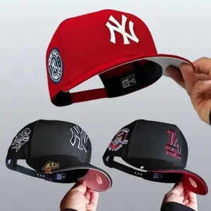 MLB New Era Yankees Dodgers Baseball Hat – 59FIFTY Fitted Snapback Cap, Unisex Urban Streetwear Style, Gorras de Béisbol Unisex, Vintage Sports Look, TikTok Trend USA 2026