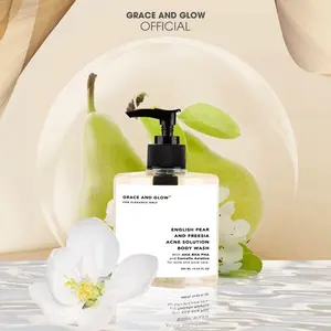GraceGlow: English Pear and Freesia Acne Solution Body Wash