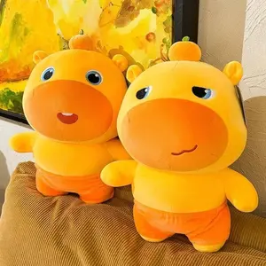 Water Buffalo Lulu Expression Series Plush Toy Doll, Standing/lying Position, Ideal Sleep Pillow, New Year, Valentine's Day Gift