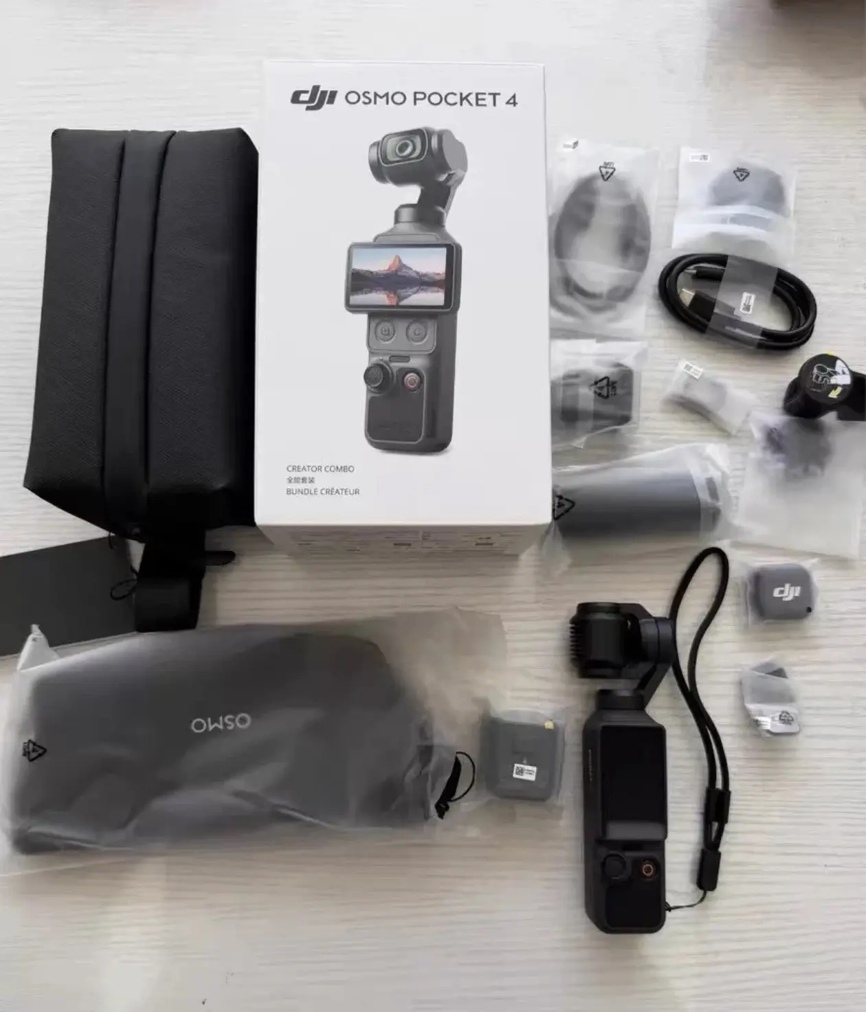 DJI Osmo Pocket 4 Standard Combo 4K 240fps Gimbal Action Camera