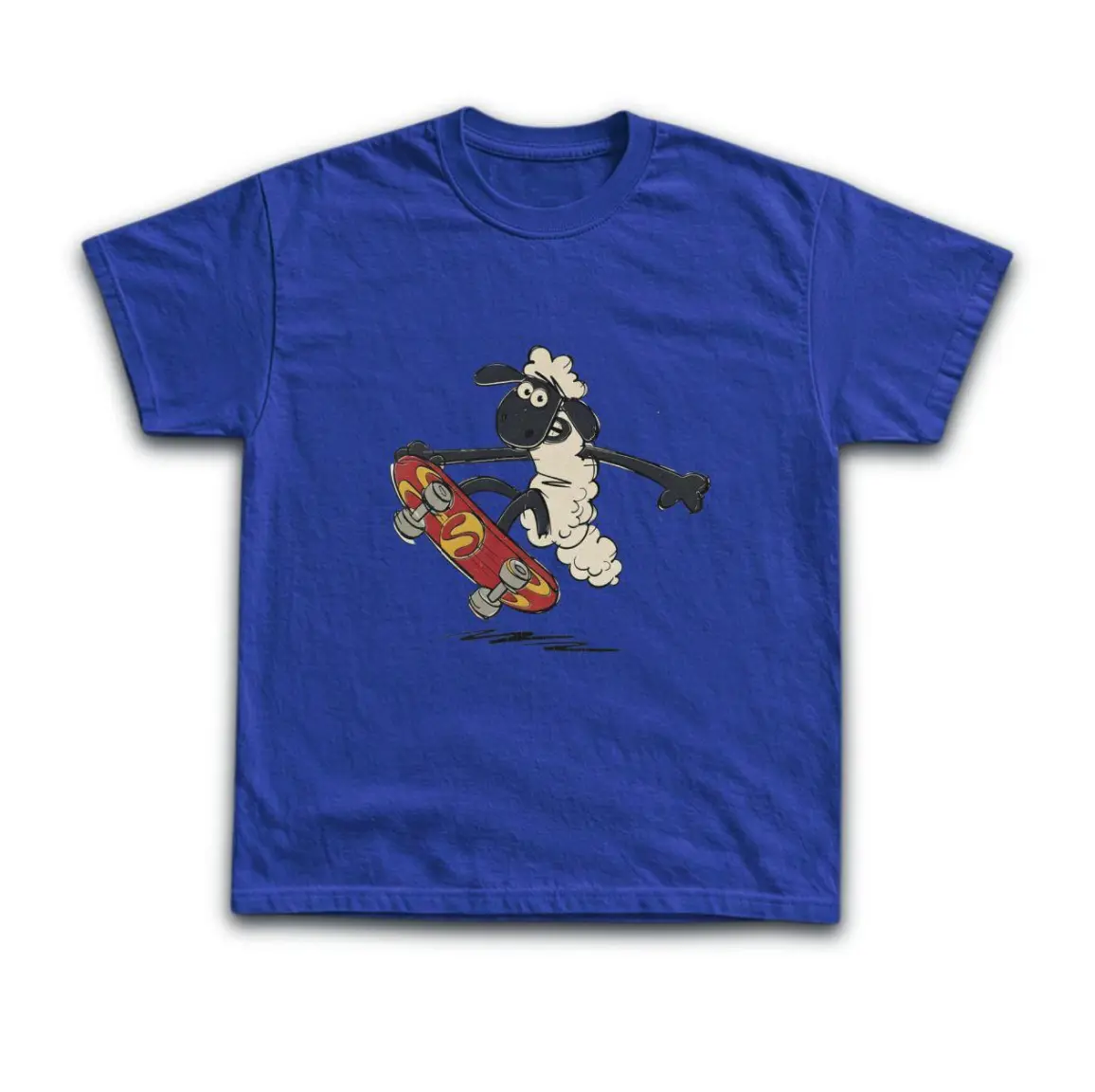 Vintage Inspired Shaun the Sheep Graphic Tee, Unisex T-shirt, Gift T-shirt, Y2k Unisex Graphic Tees Gothic Grunge Emo Scene Amity Affliction Style Clothes Menswear Womenswear Streetwear Top