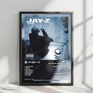 Jay-Z "The Blueprint  " Album Cover Poster - with Complete Tracklist - NO FRAME