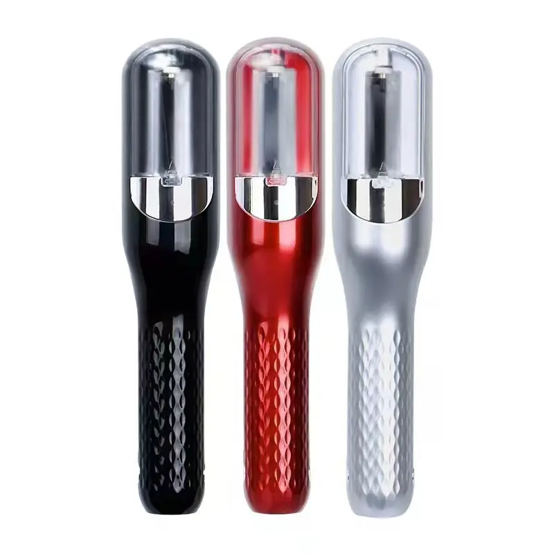 Split-Ender Mini - The Original Cordless Split End Hair Trimmer Automatic 3 AAA Battery Home Care Clipper 2-in-1 for Dry Damaged Splitting Broken Brittle Straight Curly Frizzy Beauty Styling - Silver