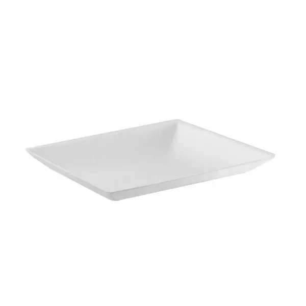 PacknWood Disposable Bio N Chic Mini Sugarcane Plates, 100-Pack (210BCHIC1111)