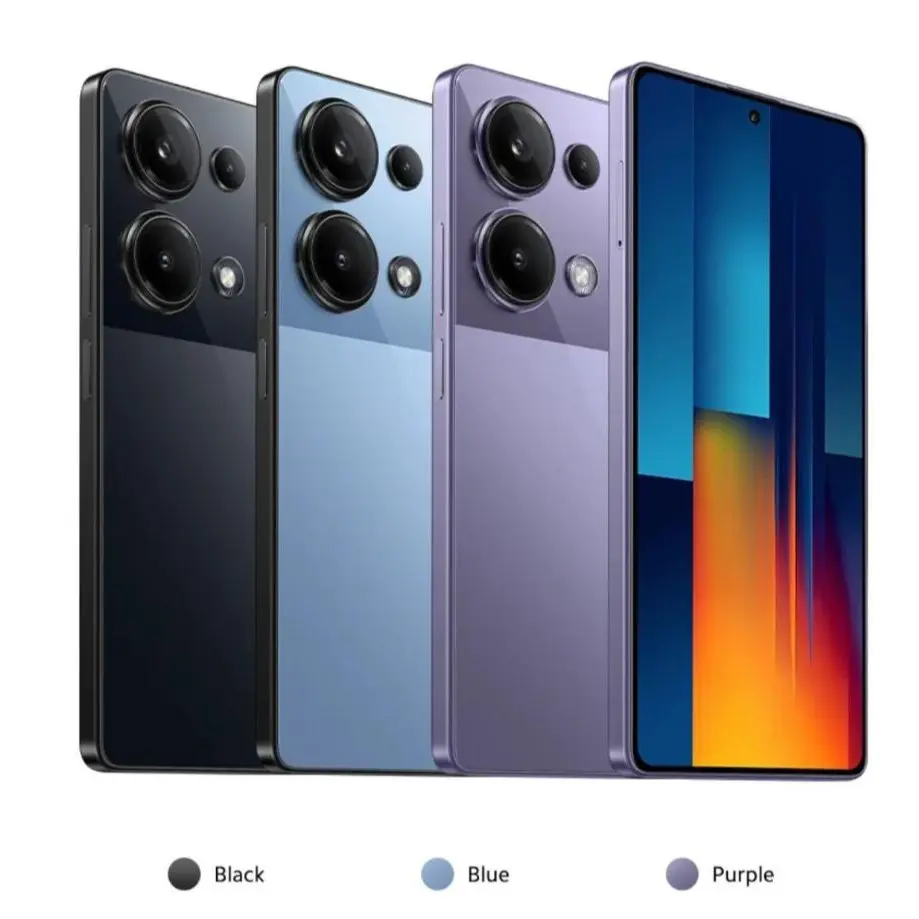 Xiaomi POCO M6 PRO 4G LTE Black - 8GB RAM - 256GB ROM - Unlocked - NEW SEALED