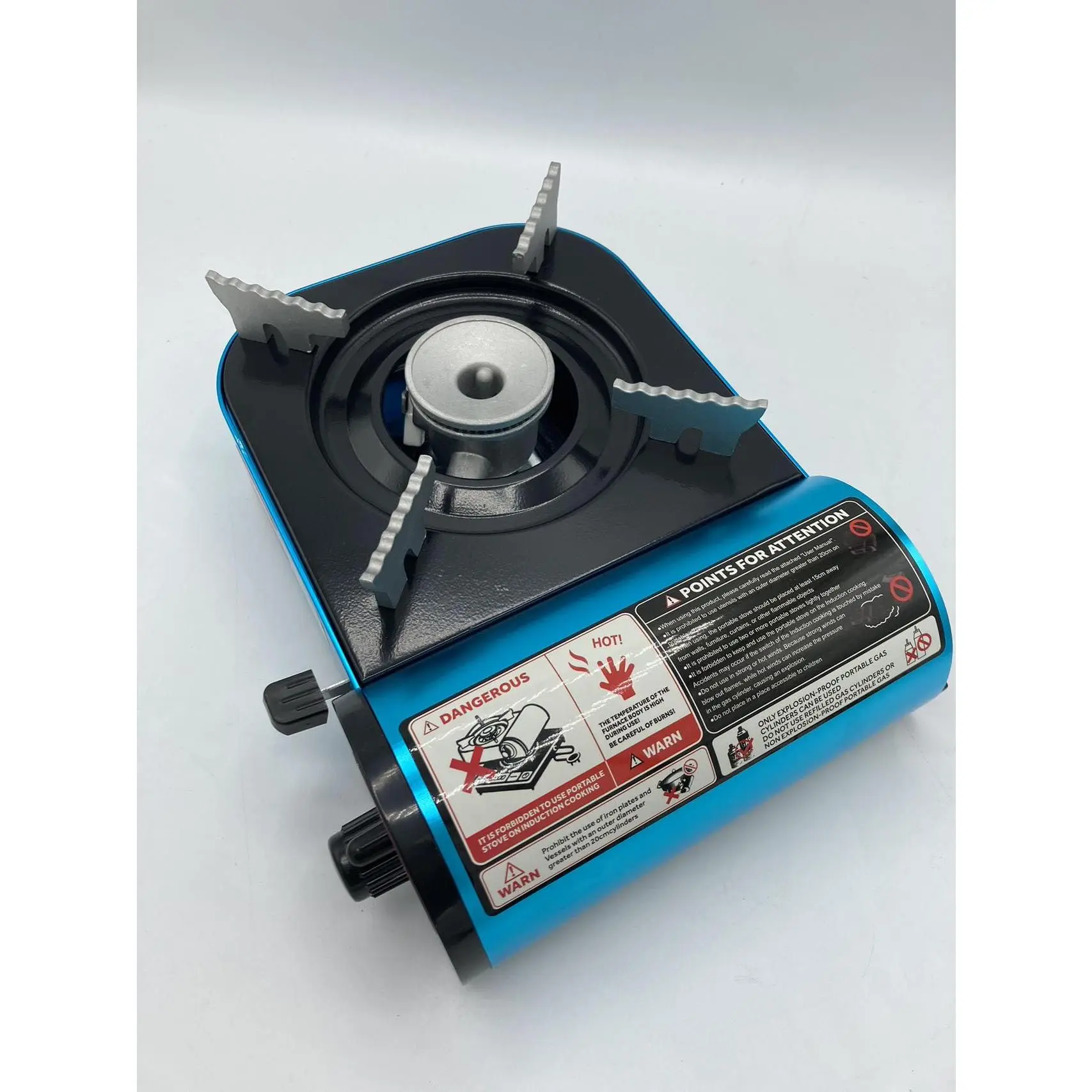 Vivicreate 7000 BTU Portable Butane Stove - Korean BBQ & Camping Mini Grill