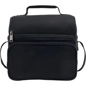 Camping cooler box, construction site lunch box, soft-shell lunch bag, suitable for construction sites, work, and daily use