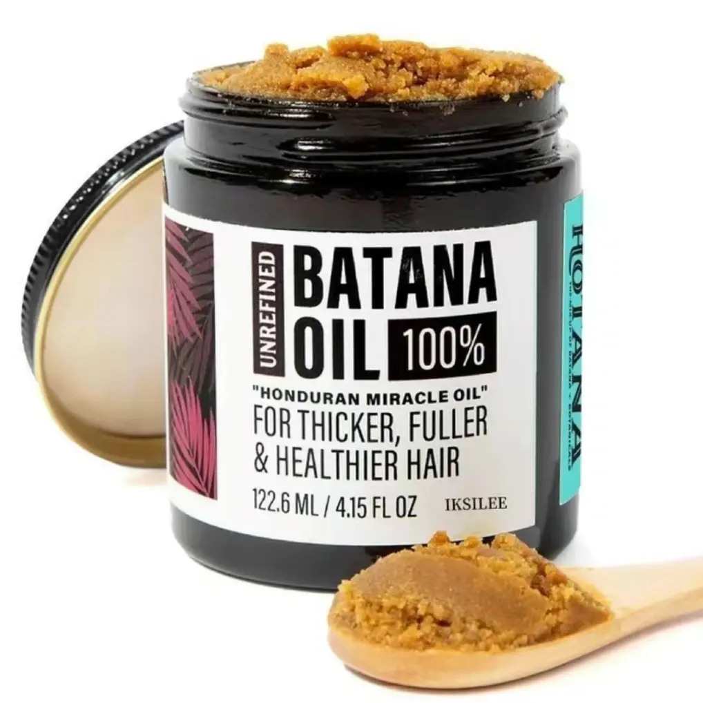 2025 Hotana 100% Unrefined Batana Oil from Honduras-Fuller, Thicker Hair for Women &Men, Frizz Control &Color Care, SilkyConditioning