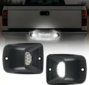 Nilight License Plate Lights Compatible with 1995 1996 1997 1998 1999 2000 2001 2002 2003 2004 Toyota Tacoma with Black Housing 6000K White 2PCS Pack Truck Vehicle Led Backlights dealsforyoudays
