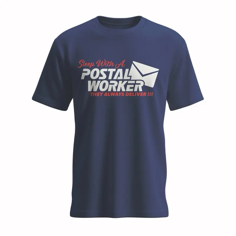 They Always Deliver Navy USPS Postal Worker Tshirt Unisex Men Women