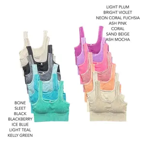 "Lindsey 2.0" Padded Square Neck Brami (Multiple Colors)