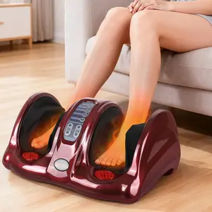 Foot Massager with Heat, Shiatsu Foot Massager for Circulation and Pain Relief and Heat Therapy, Ankle, Calves and Feet Massage with Deep Kneading Rolling, Gifts for Women Men Mother Fath