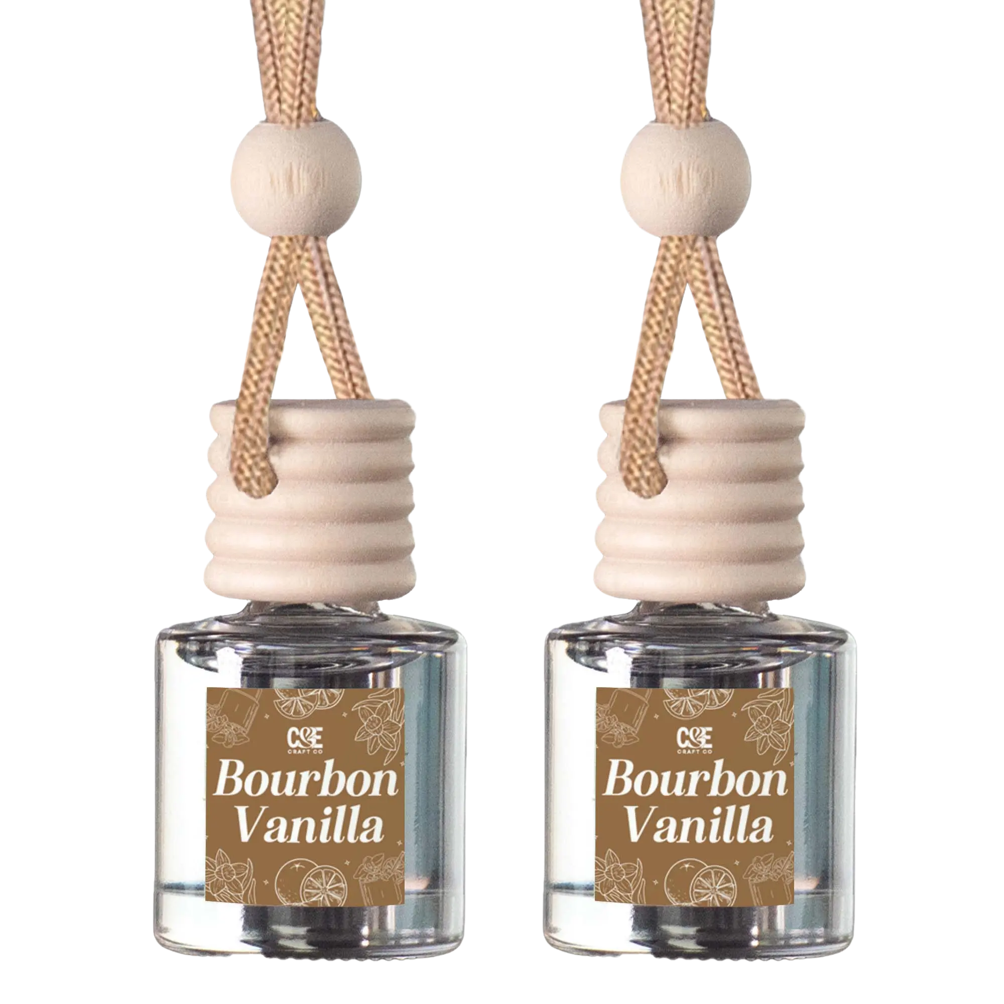 Scented Car Freshener 2 Pack - Long-lasting Fragrance, Car Diffuser, Accessories For Car