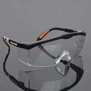 Protective Safety Glasses, Work Anti Dust Eye Anti-fog Goggles, Transparent Goggles, Eye Protect Glasses for Men & Women, Safety Gear