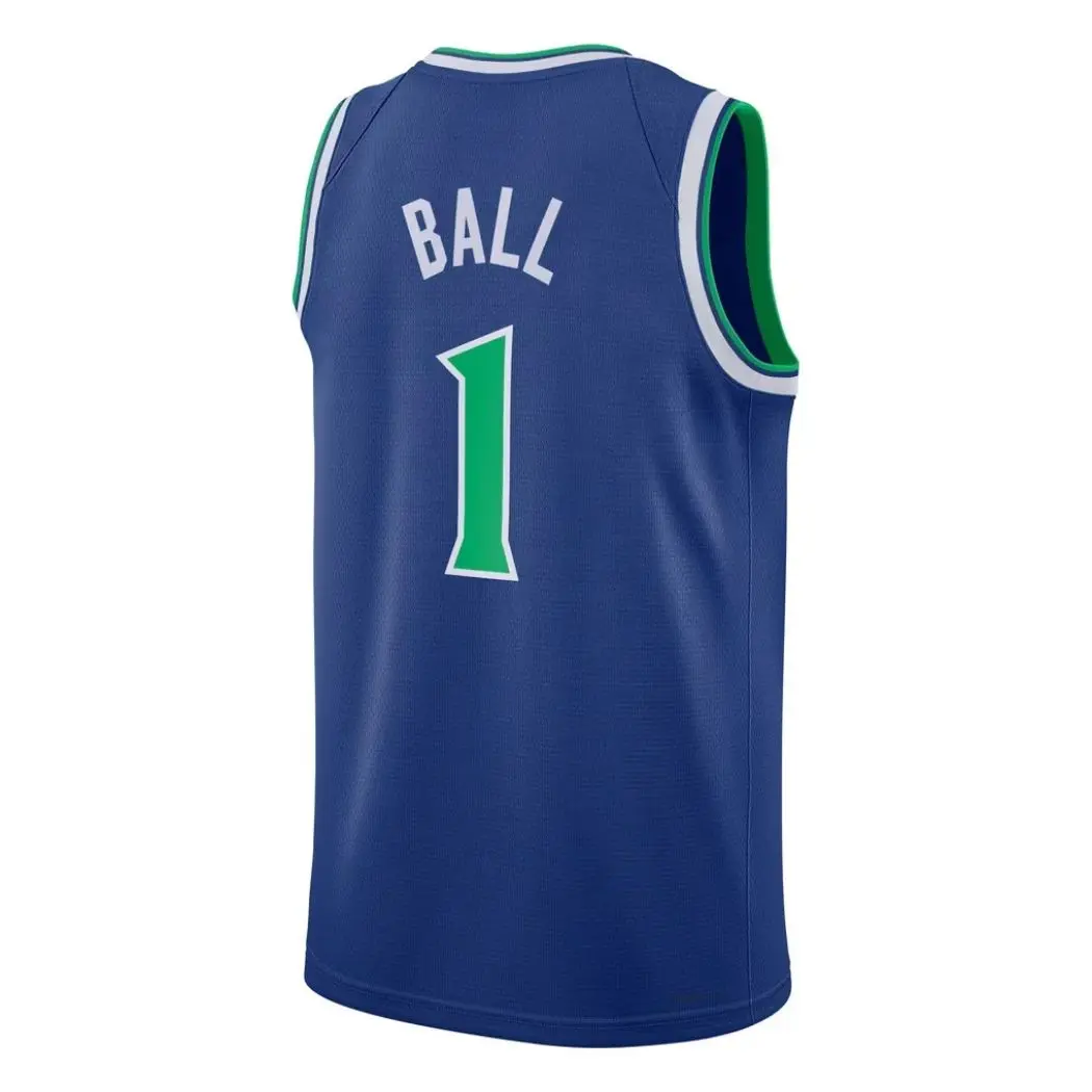 LaMelo Ball #1 Swingman Basketball Jersey 2026/2027 full logo