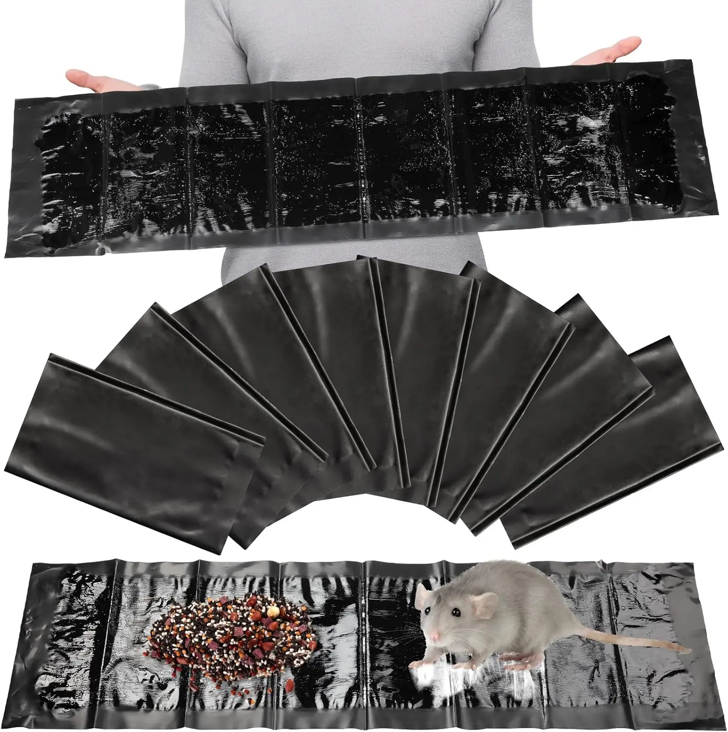 48 pcs Extra-large adhesive boards are suitable for both indoor and outdoor use. 48 pcs Extra-large adhesive boards are suitable for both indoor and outdoor use.