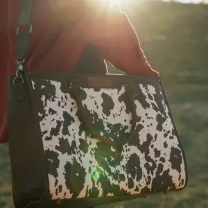 Wrangler Carry-All Large Laptop Tote Work Tote /Crossbody for Women Large Capacity Everyday Use Durable Commuter Purse Teacher,Doctor,Nurse