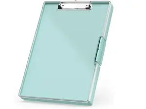 Clipboard with Storage Folder Side Opening Heavy Duty Dual Compartment for Work, Office & School Supplies