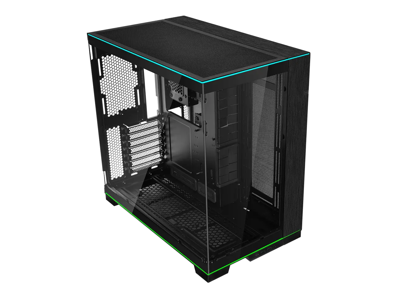 LIAN LI O11 Dynamic EVO RGB Black Aluminum / Steel / Tempered Glass ATX Mid Tower Computer Case----O11DERGBX LIAN LI O11 Dynamic EVO RGB Black Aluminum / Steel / Tempered Glass ATX Mid Tower Computer Case----O11DERGBX