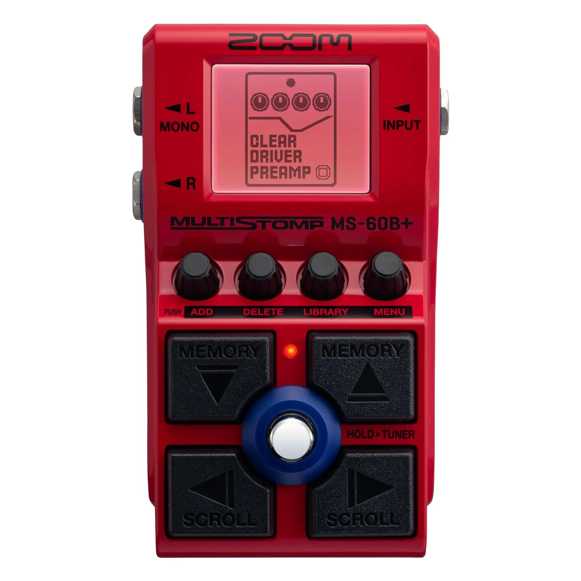 Zoom MS-60B+ MultiStomp Multi-FX Bass Pedal