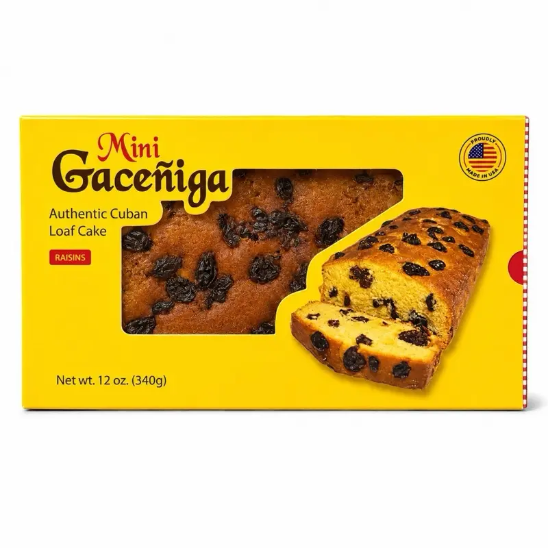 Mini Gaceñiga con pasas