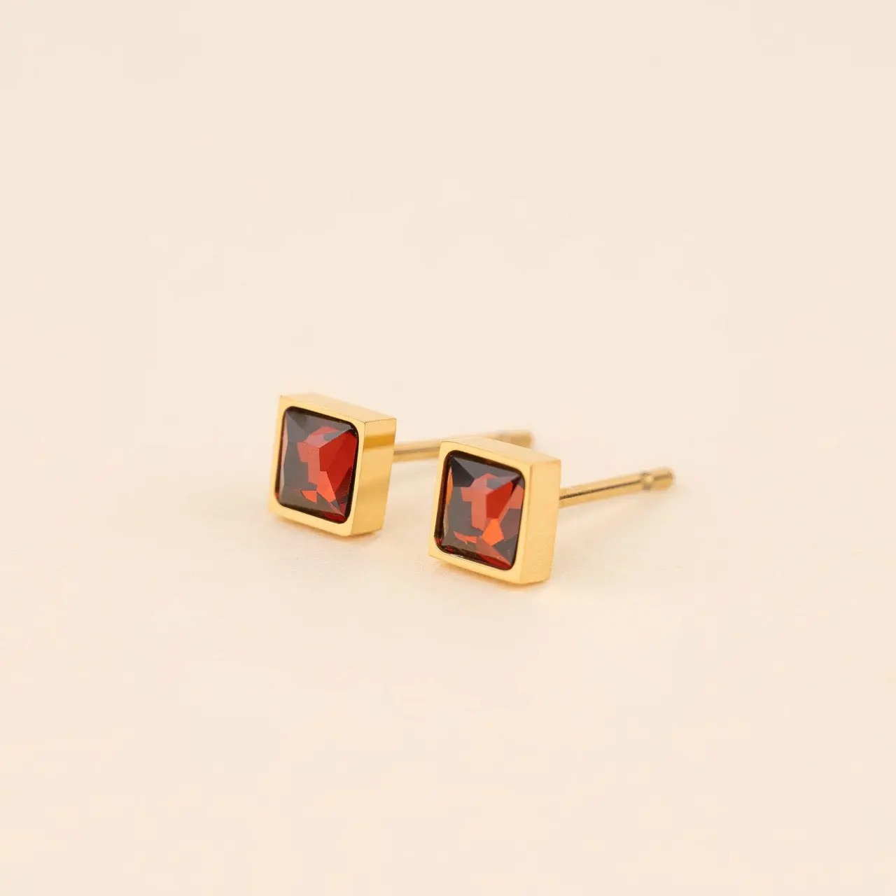 July Birthstone Stud Earrings July Birthstone Stud Earrings