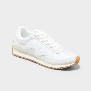 Universal Thread Women's Low Top Lace-Up Fashion Sneakers Memory Foam Insole Fit