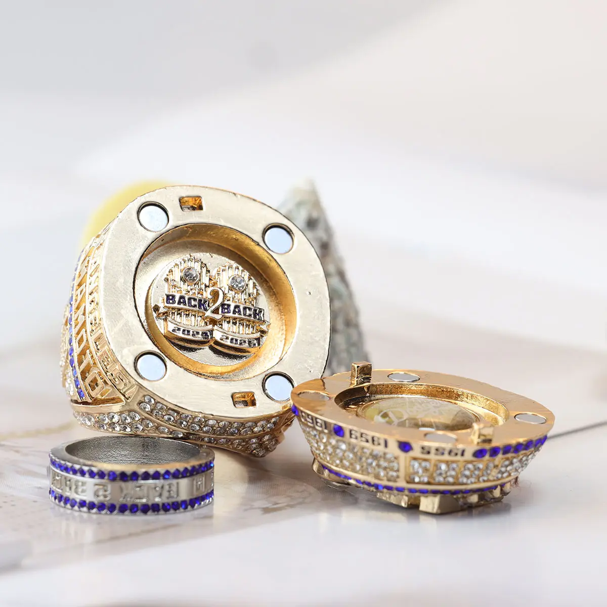 18-Player Fan Favorite Championship Ring Jewelry, 2025-2026 Latest Release, In Stock, Same-Day Shipping, Unisex Sizes