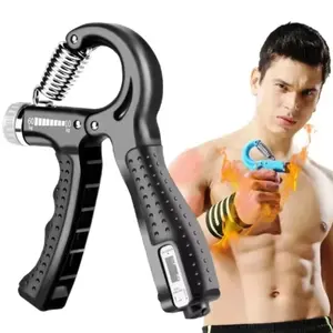 Adjustable Grip Strength Trainer, Finger Counting Forearm Muscle Recovery Tool, Hand Gripper for Gym Fitness, Rehabilitation Training Equipment, Adjustable Workout Equipment
