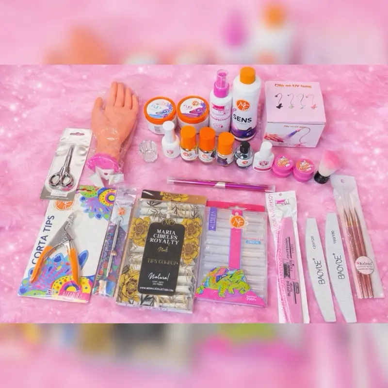 MC Nails Professional Acrylic Kit (27pcs) for Nail Care and Manicure - Acrylic Nail Application