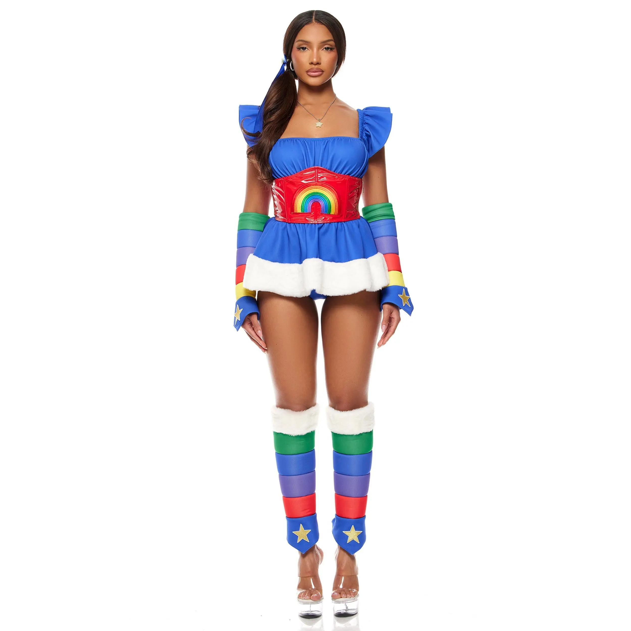 Follow The Rainbow Cartoon Character Costume