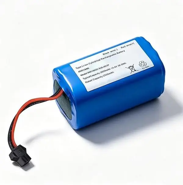 【KWS】2600mAh 14.4V Lithium-Ion Replacement Battery - Fast Charging, Multi-Model, Precise Fit with Safety Protections for Ionvac SmartClean 2000, Robovac 7687-7688, V4, 7997, Coredy R750-1600Pa, X586, X500, Simum 7, T8, V300 Robot Vacuum (SUN-INTE-172)