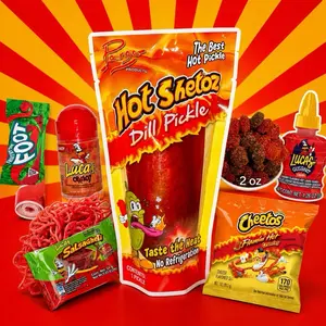 Deluxe Hot Cheetos Pickle Kit with Gushers Enchilados