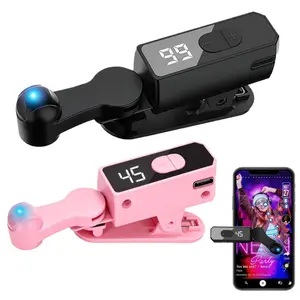 Wireless Auto Clicker for Smart Phone, Rechargeable Phone Screen Device Speed Clicker for iPhone iPad Apps, Fast Click Continuous Click for Tiktok, Live Broadcasts Likes