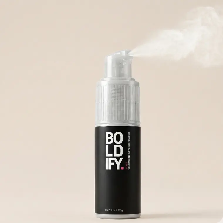 BOLDIFY Volumizing Styling Powder - Lightweight Hair Powder with Coconut Extract for Incredible Volume and Texture for Thin Hair
