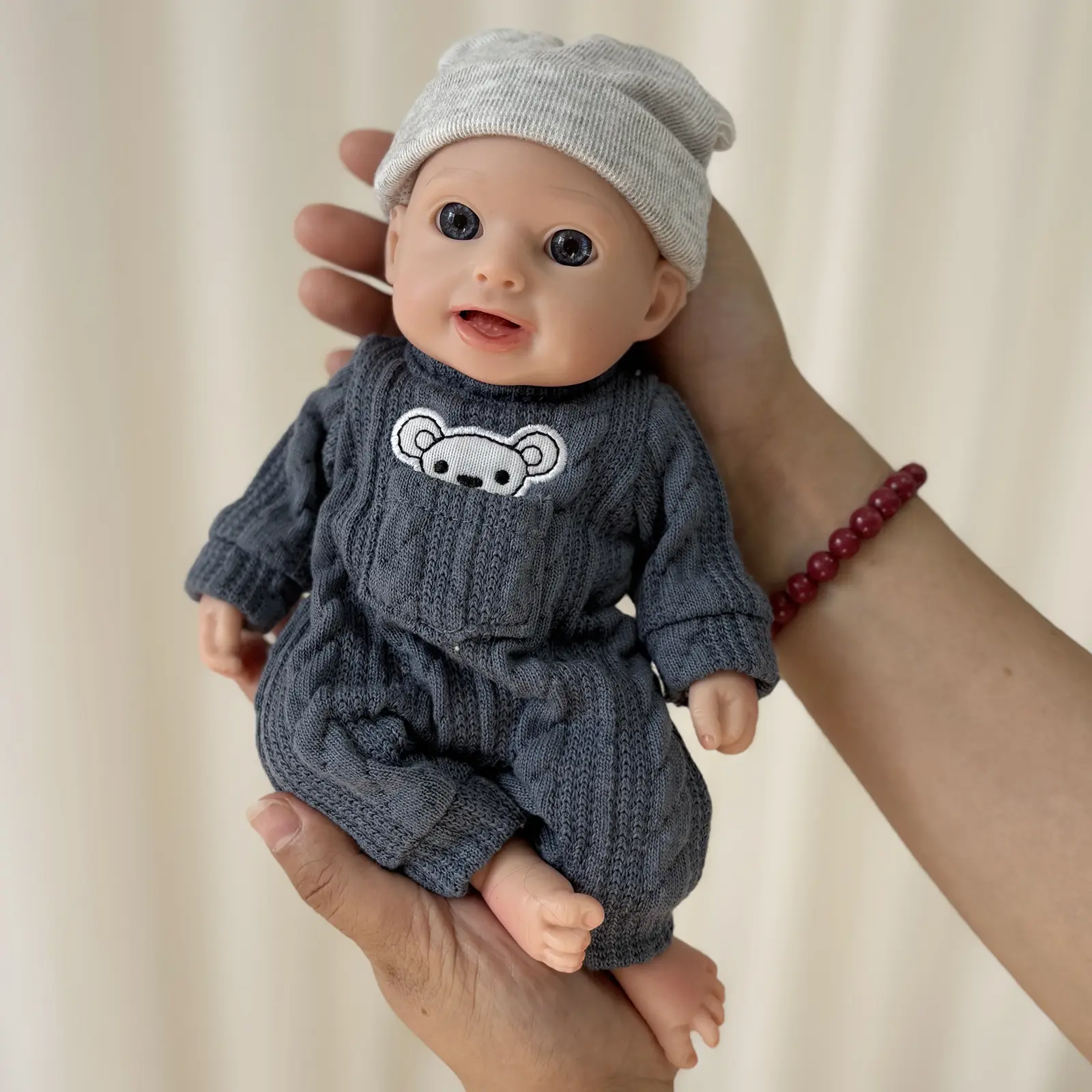 [Drink Wet System] Mayfair Baby Doll 10Inch (Weight 1.5 lb) Full Body Silicone Reborn Doll Realistic Baby Doll Twins Soft Body Baby Doll With Accessories summerwins