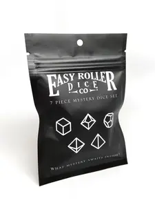 Easy Roller 7 Piece Mystery Dice Bag D20, D12, D10, D8, D6, D4, and D00